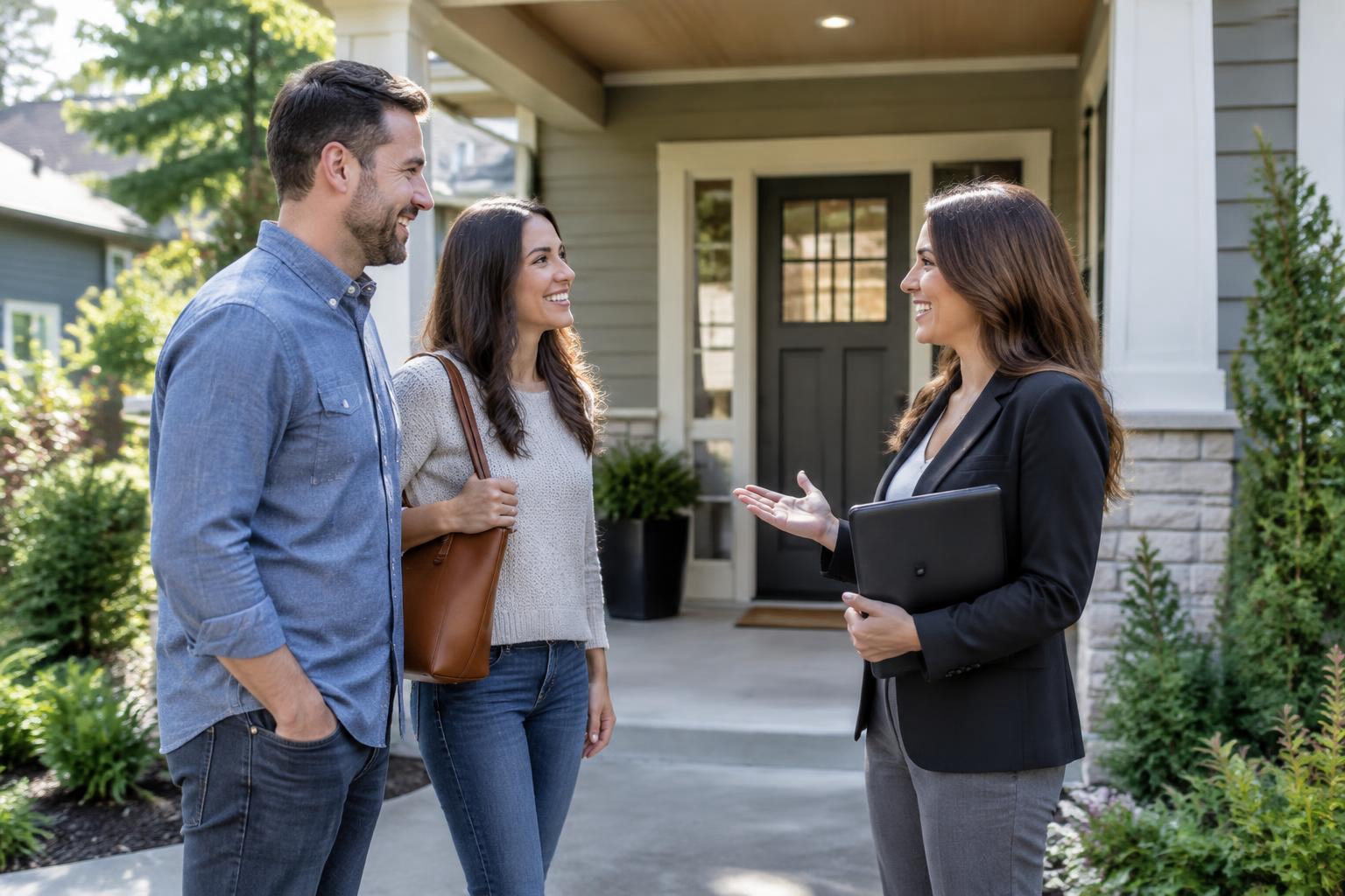 Illustrative people naturally engaged in the article's homeownership or relocation topic accompanying Who Is the Best Real Estate Agent to Hire in Lacey? A Practical Way to Choose