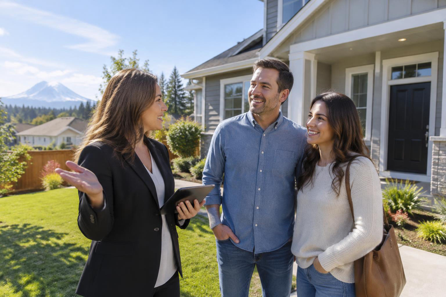 Illustrative people naturally engaged in the article's homeownership or relocation topic accompanying Who Is the Best Real Estate Agent to Hire in Puyallup? A Practical Guide to Choosing